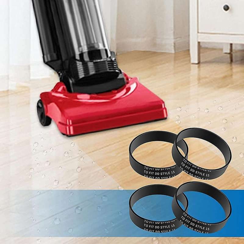 6 Pieces Knurled Belt for Dirt Devil Style 15 Upright Vacuum Cleaner