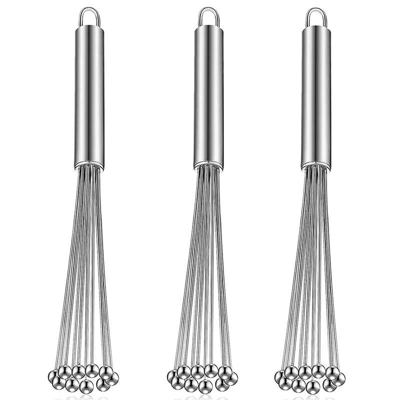Stainless Steel Ball Whisk Wire Egg Whisk Set