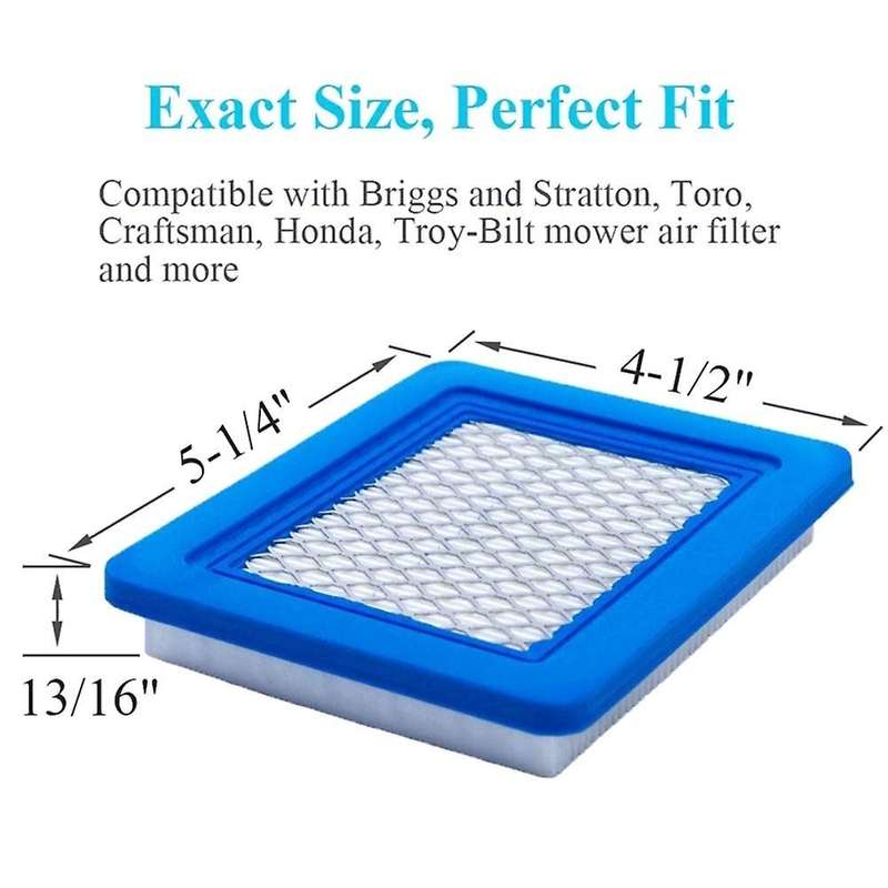 Air Filter, for Briggs and Stratton 491588, Toro 20332, Lawn Mower