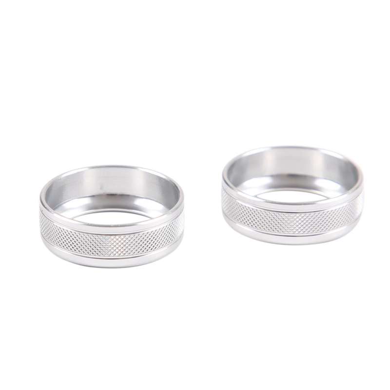 For Toyota 86 Subaru Brz Car Volume Media Knob Aluminum Alloy Silver