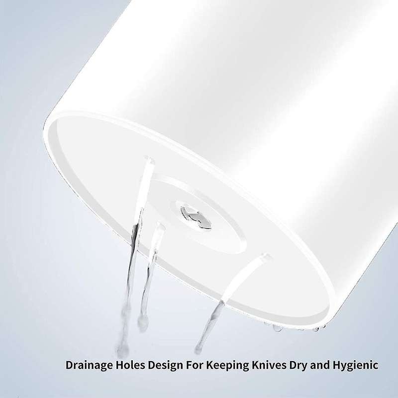 Universal Knife Holder,for Protecting Blade Space Saver(white)