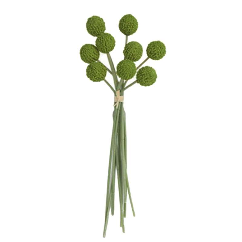 9 Pcs Golden Ball Artificial Flower Ball E