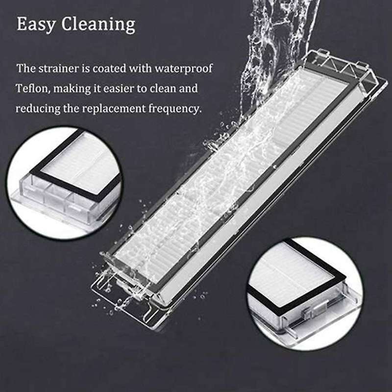 Hepa Filter Main Brush Side Brush for Xiaomi 1s Roborock S6 S5 Max