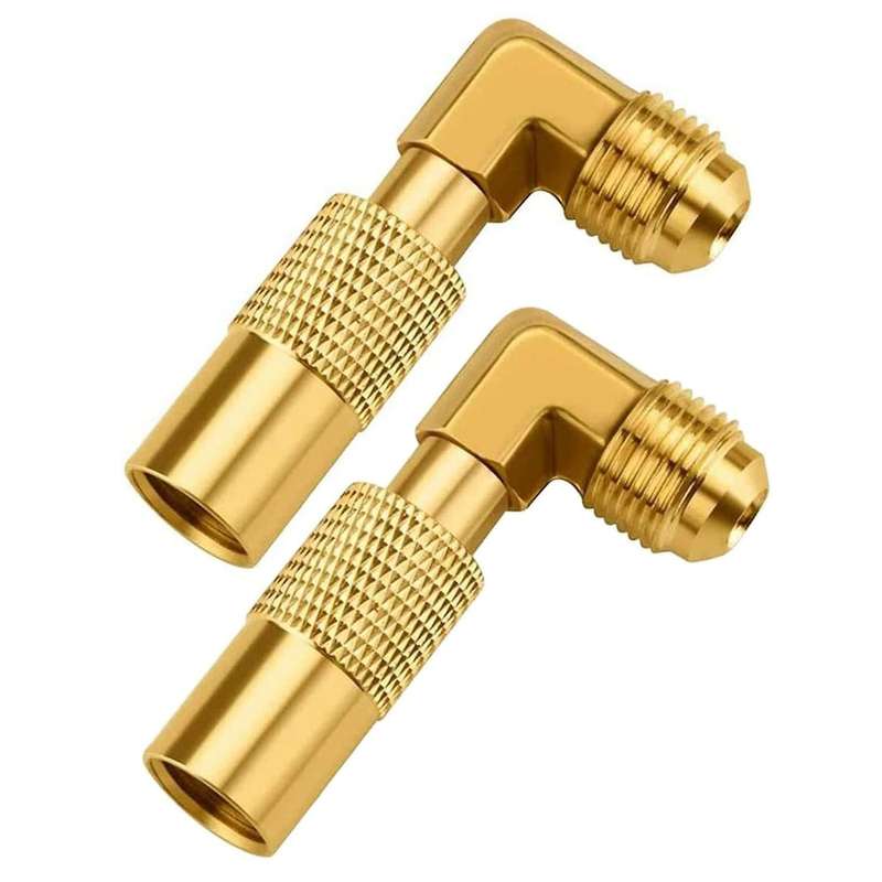 2pcs Low Pressure 3/8 Inch Male Flare Adapter Conversion Fitting