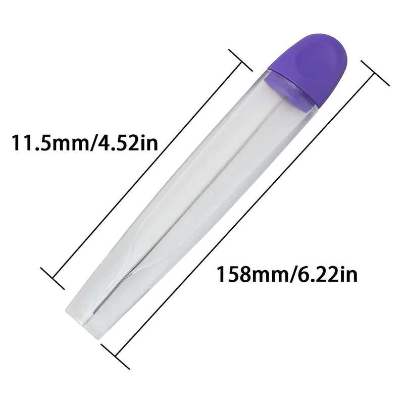 Cake Tester 158mm Stainless Steel Needle Tools Purple Testing Probe