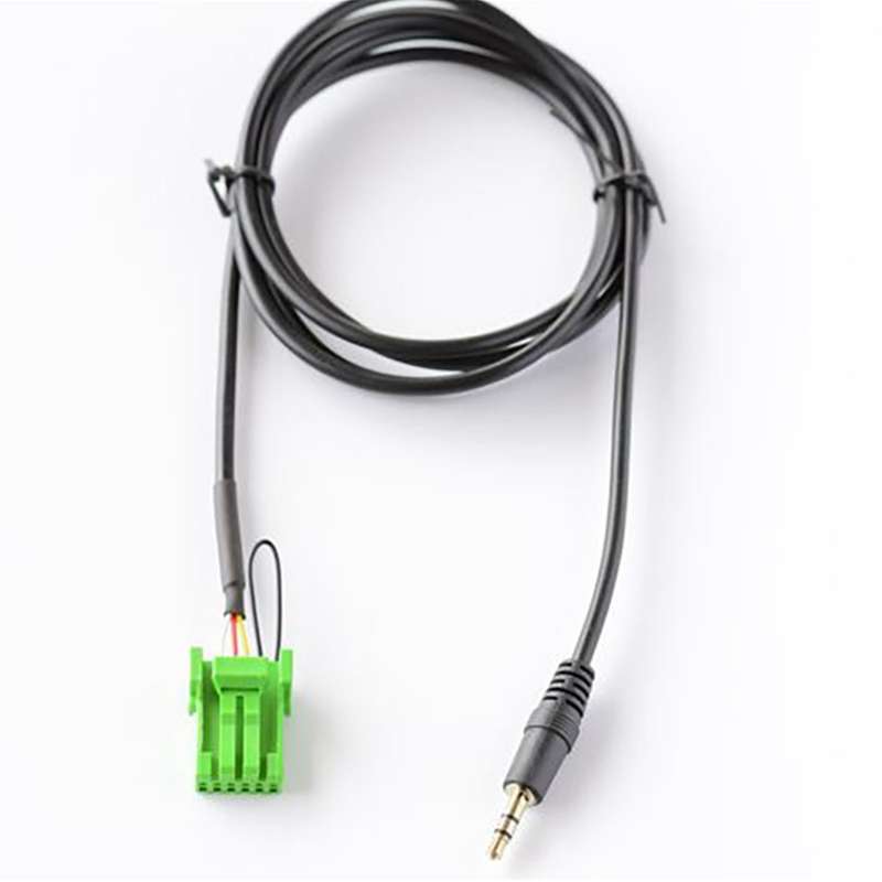 6pin Green Connector Audio Cable Wire for Honda Jazz Fit 2002-2006
