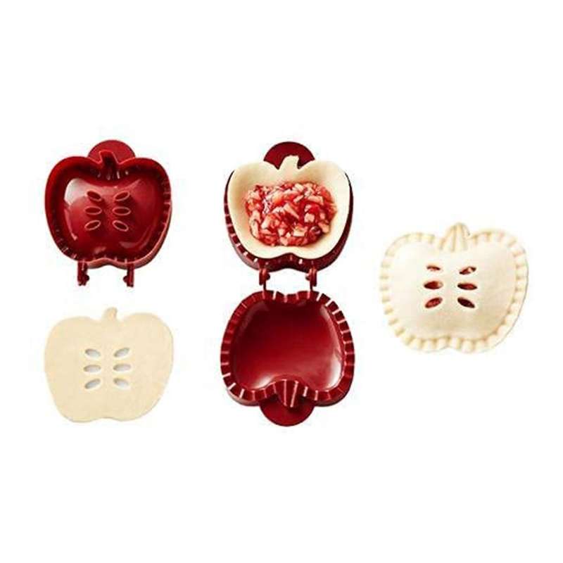 Autumn Hand Pie Mold 3 Piece 3d Christmas Pie Mold Dough Stamper Tool