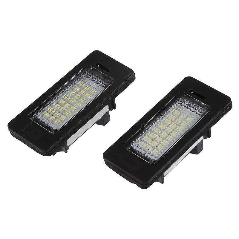 Pair Error Free 24 3528 Led License Plate Light Lamp