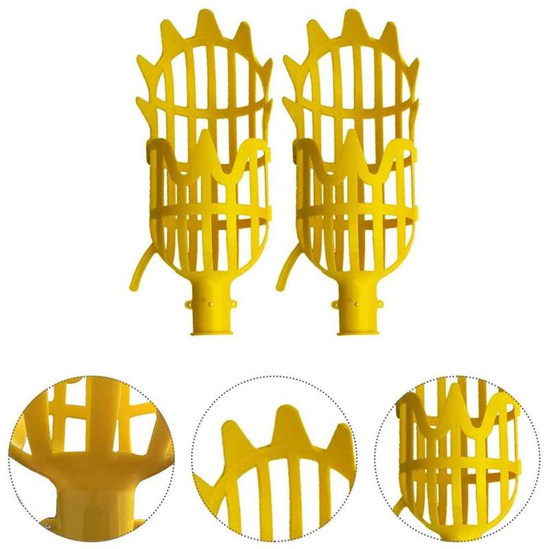 2pcs Fruit Picker Tool(head Only Pole Not Included) for Getting Fruit