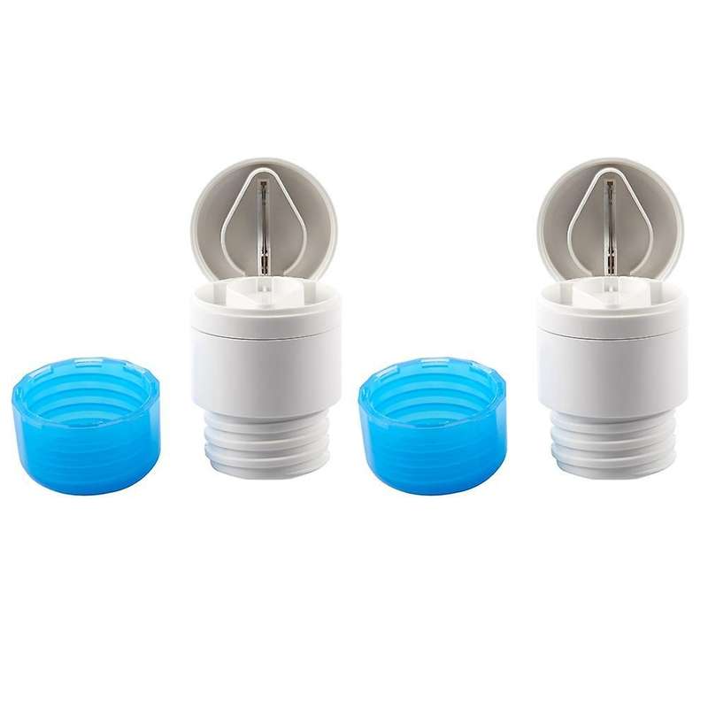 2in1 Function Round Medicine Tablets Cut Splitter Grinder Blue&white