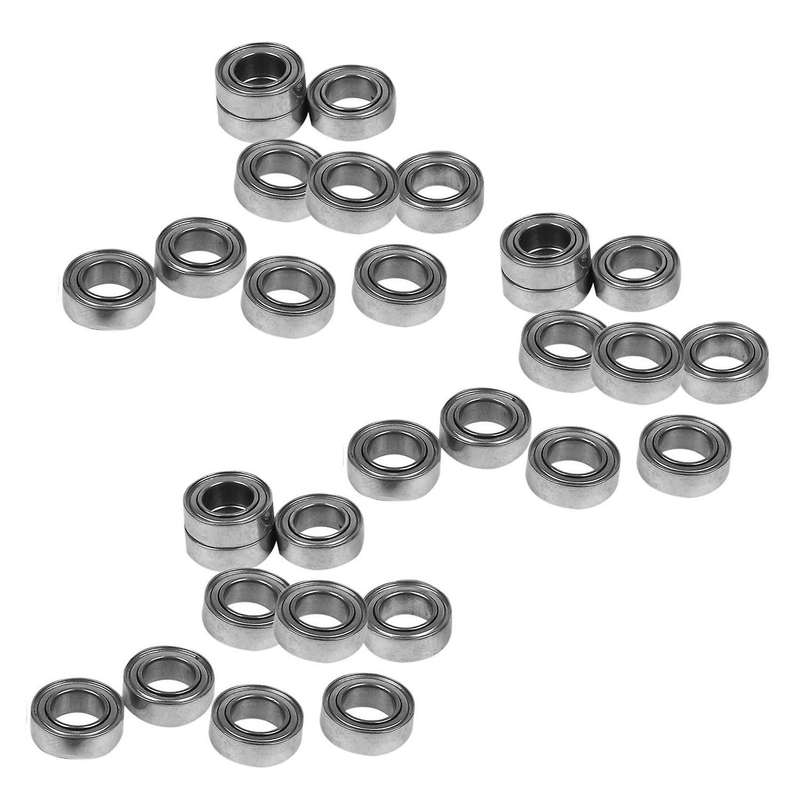 30pcs Miniature Sealed Metal Ball Bearing Model: Mr95-zz 5x9x3mm
