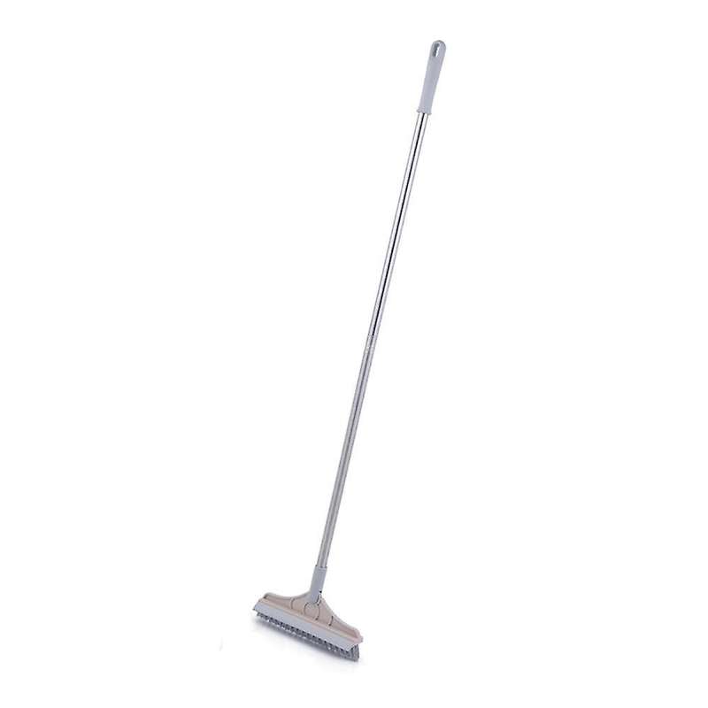 2 In 1 Kitchen Floor Scrub Brush 120 for Bathroom - Beige