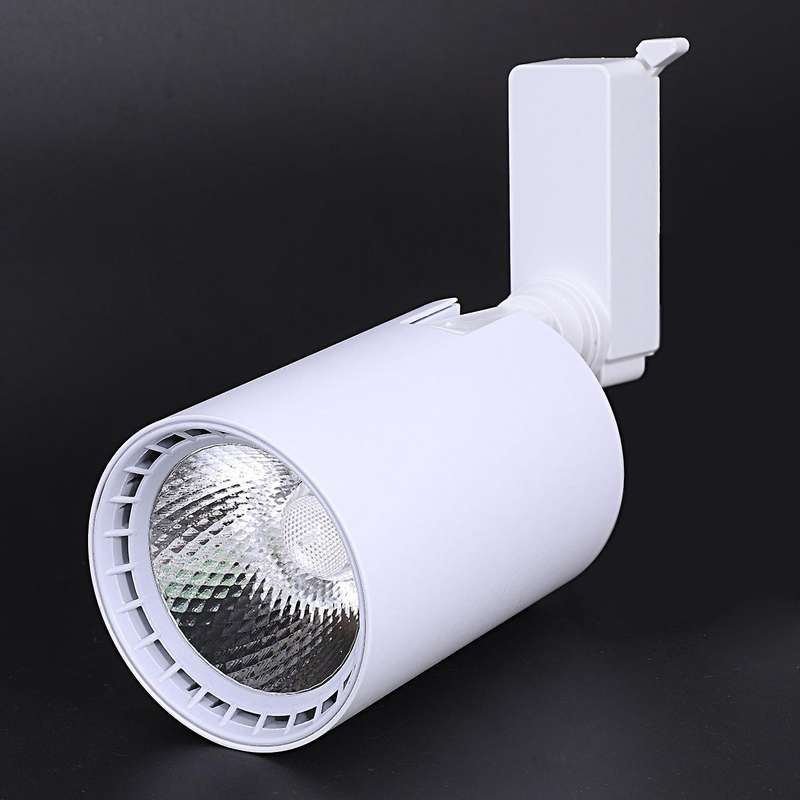 1pcs Led Track Light 12w Cob Rail Spotlights Lamp White