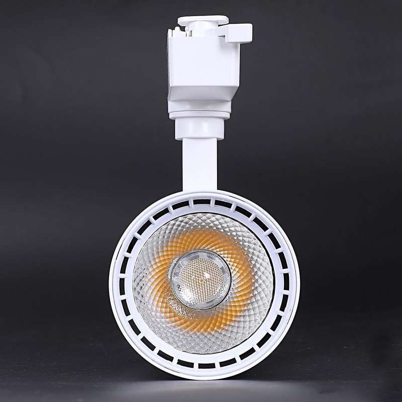 1pcs Led Track Light 12w Cob Rail Spotlights Lamp White