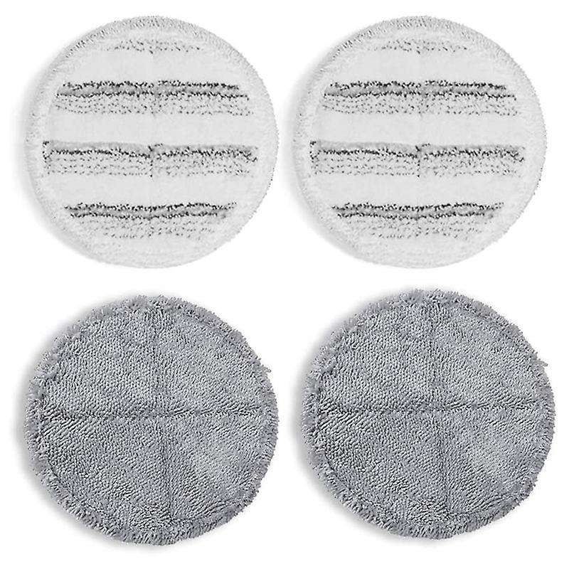 4pcs Electric Mop Pad for Gobot Floor Scrubber Pad for Hardwood Floor