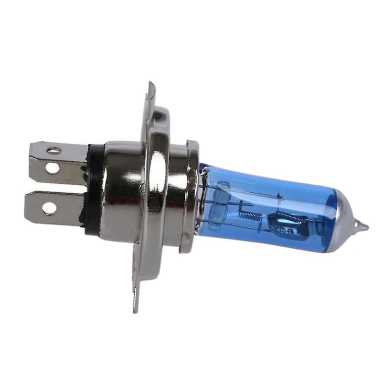 2 H4 Super White Car Headlight Bulbs Bulb Lamp 12v 100w