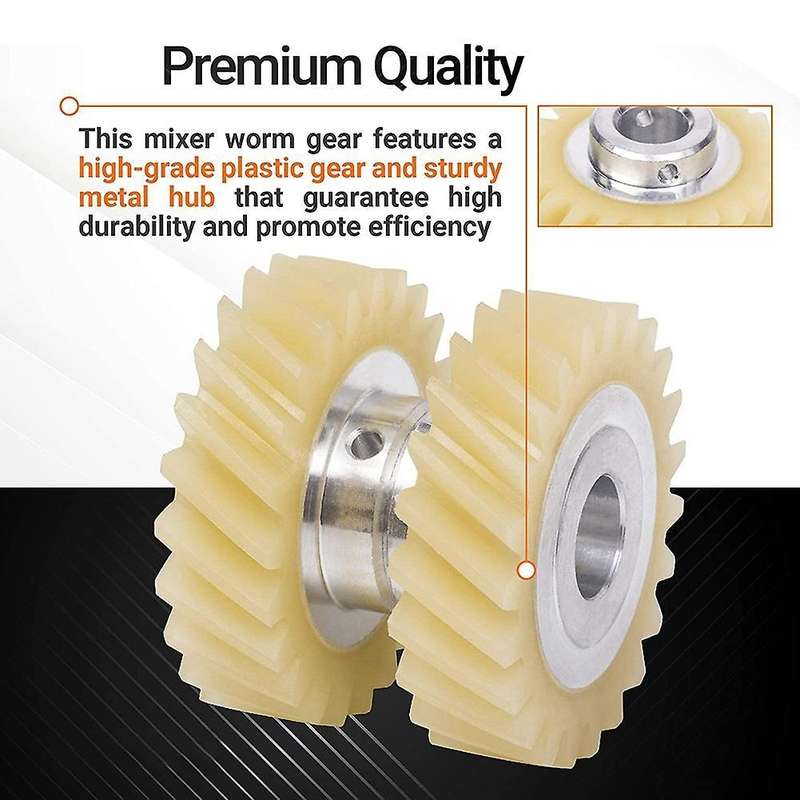 W10112253 Mixer Worm Gear Part for Kitchenaid Stand Mixers - 1pcs