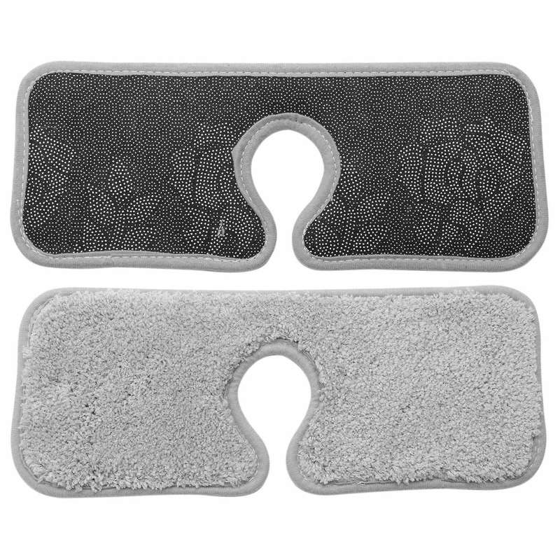 4pcs Faucet Absorbent Mat-grey Faucet Wraparound Absorbent Mat