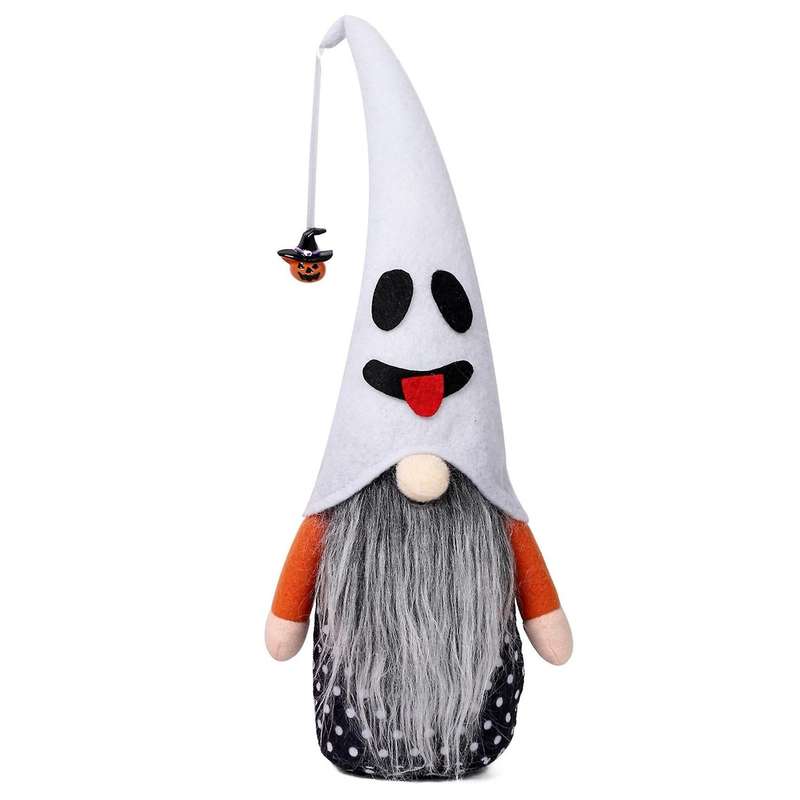 Halloween Faceless Dolls, Halloween Decorations (white Hat Models)