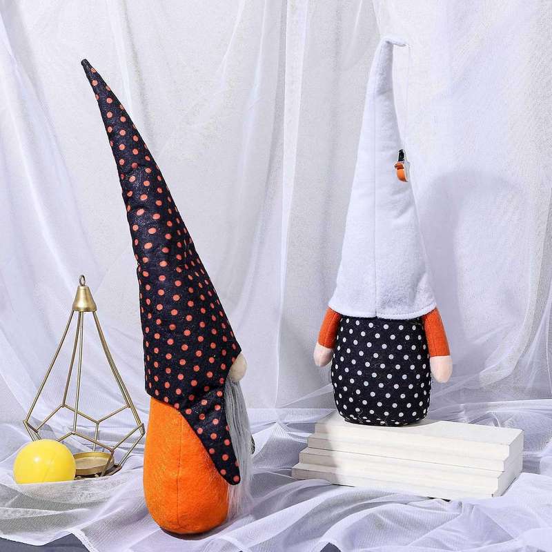 Halloween Faceless Dolls, Halloween Decorations (white Hat Models)