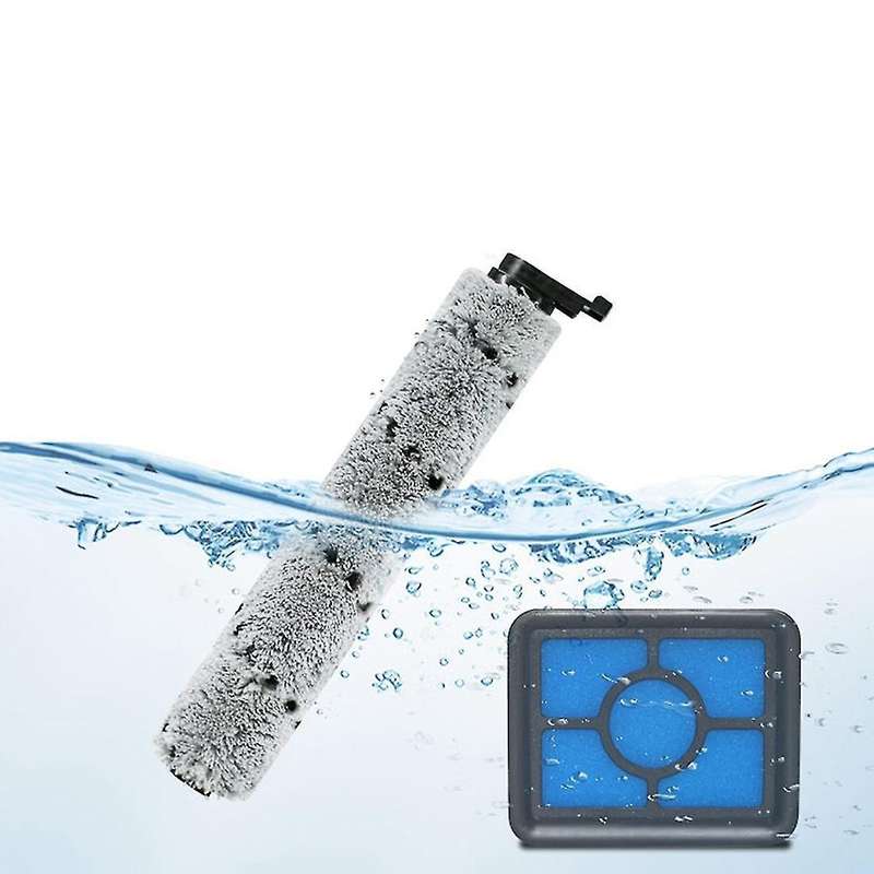 9pcs Roller Brush for Deerma Vx100 Wireless Floor Washer Cleanable