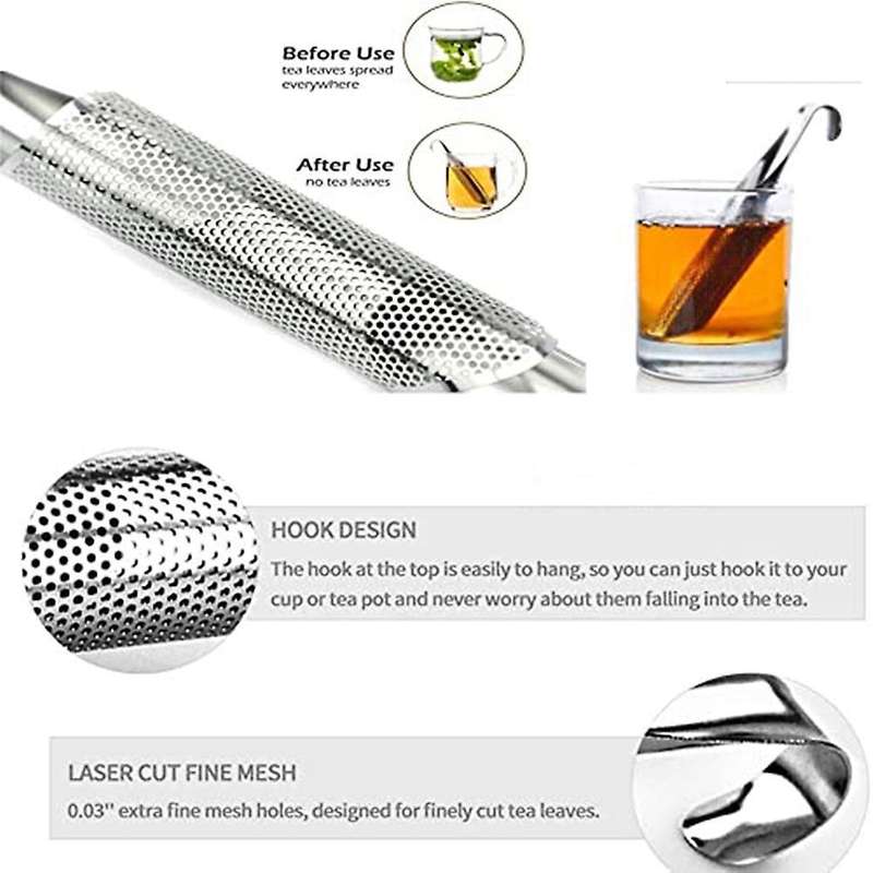 Tea Infusers for Loose Tea, Tea Infuser Set for Tea/rose/spices -4pc