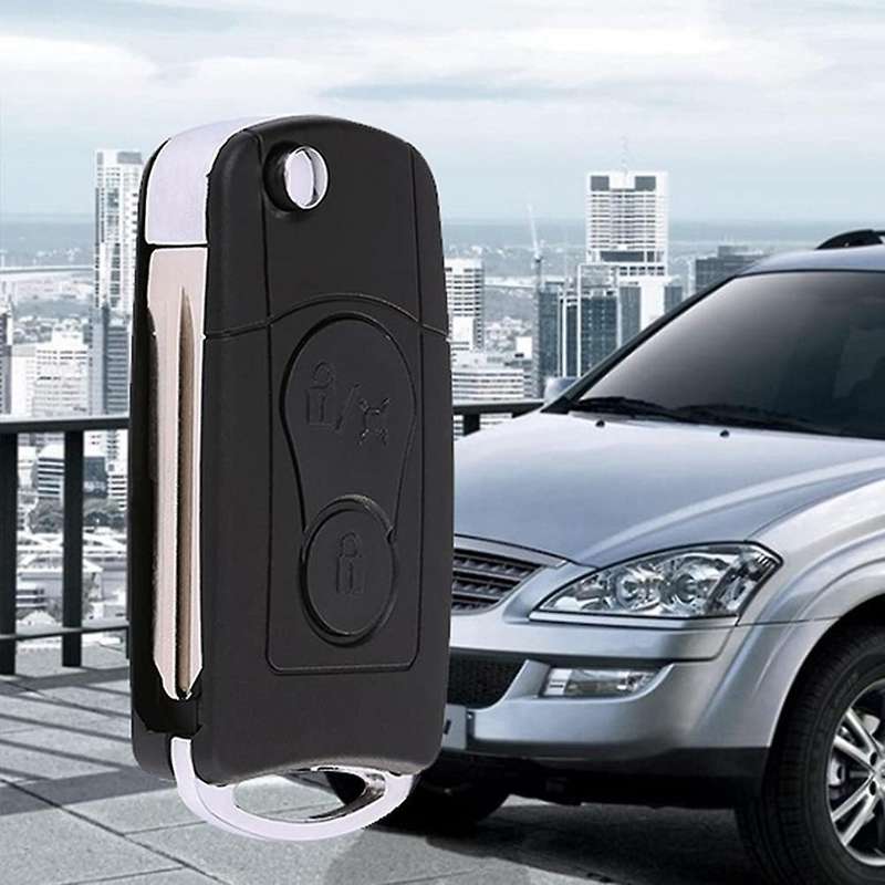 For Ssangyong Actyon Kyron Rexton Flip Remote Car Key Shell Case