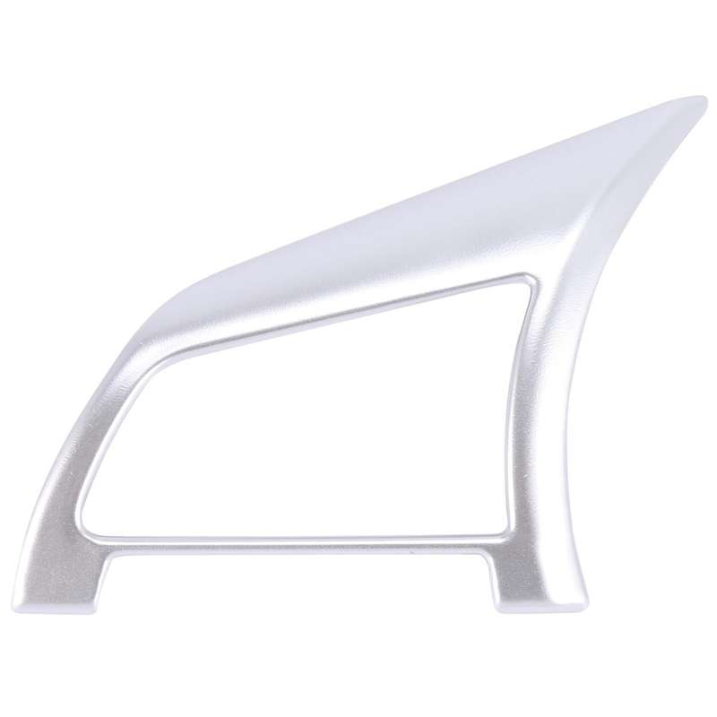 Abs Matte Steering Wheel Button Cover Trim Chrome Car Stickers
