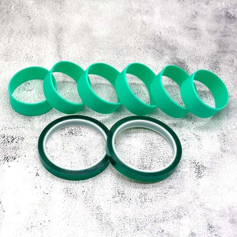Sublimation Blanks Silicone Bands Kit,for 20 30 Oz Straight Cups
