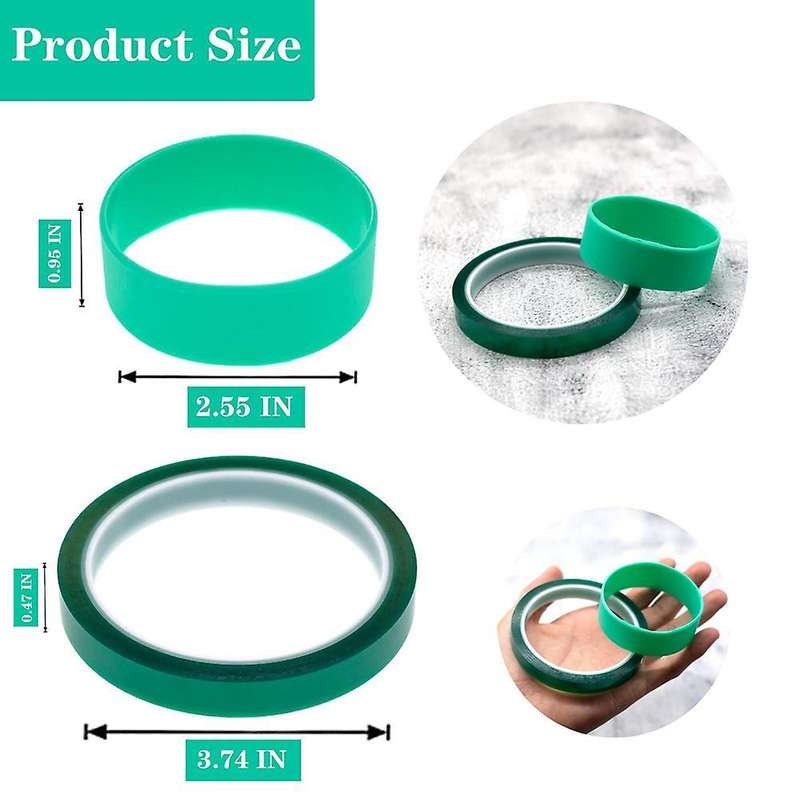 Sublimation Blanks Silicone Bands Kit,for 20 30 Oz Straight Cups