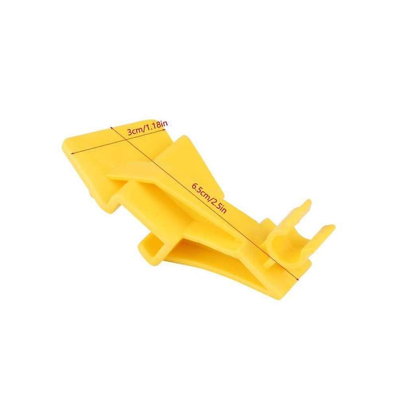 Yellow Bonnet Hood Stay Prop Clip Retainer Connect Bonnet Stay Clip