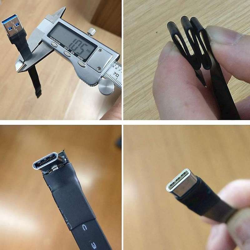 Usb 3.1 Type C to Type C Cable Fpc Fpv 3a 10gbps Emi Shielding,5cm
