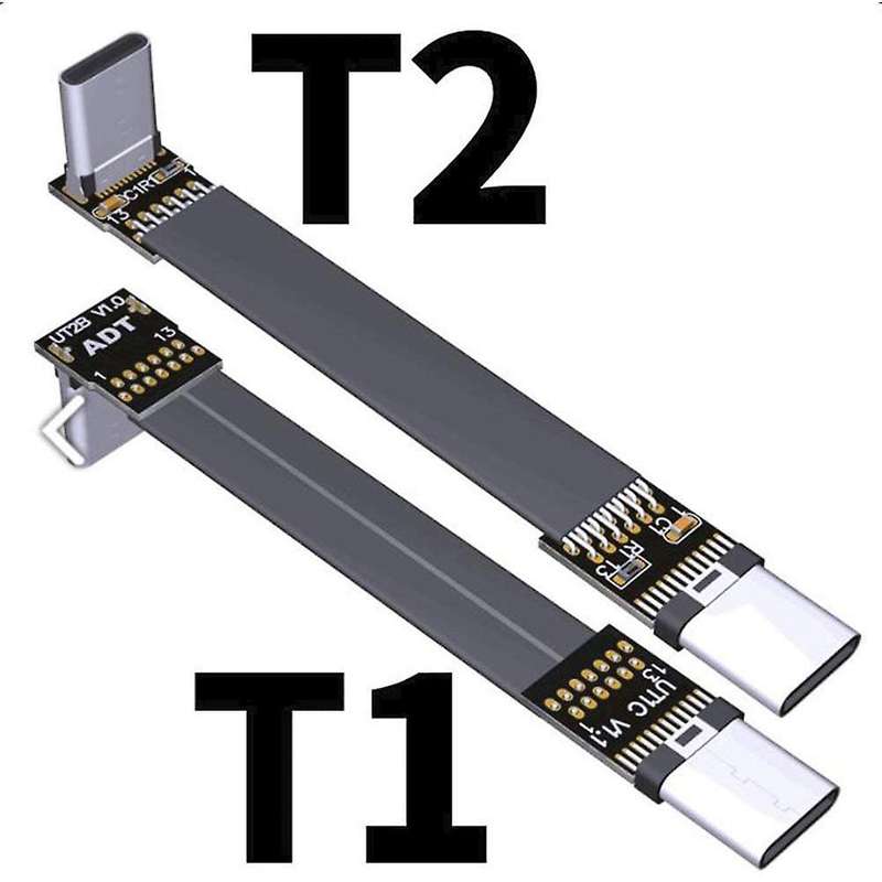 Usb 3.1 Type C to Type C Cable Fpc Fpv 3a 10gbps Emi Shielding,5cm