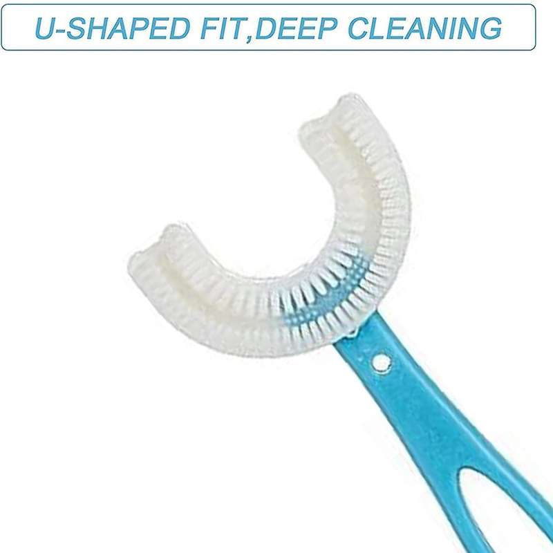 U-shaped Children Toothbrush Manual Training Toothbrush U-shaped