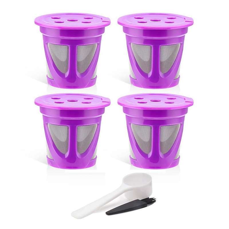 4pcs for Keurig K Cup Refillable Coffee Capsule Reusable K-cup,c