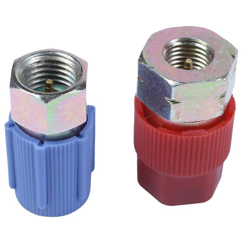 Retrofit 7/16 to 3/8 Conversion Adapter R12 to R134a High/low Fitting