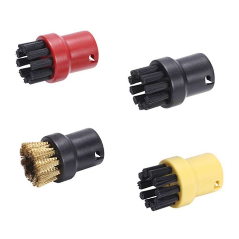4pcs Cleaning Brushes for Karcher Sc1 Sc2 Sc3 Sc4 Sc5 Round Sprinkler