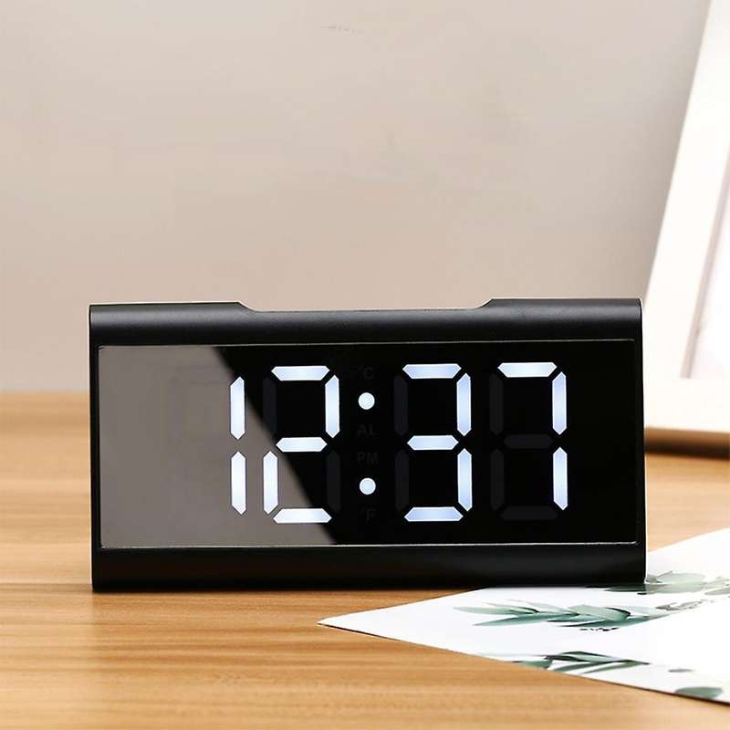 Digital Alarm Clock,alarm Clock Large Display Mirror Memory 1
