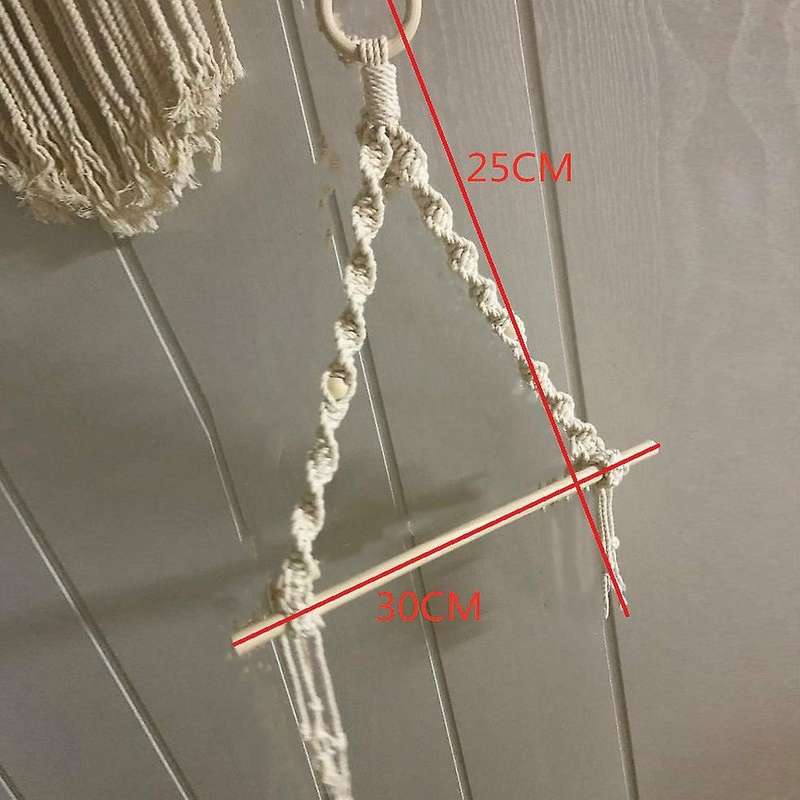 Hanging Wooden Stick to Wear Bedroom Sitting Room Adornment to Braid