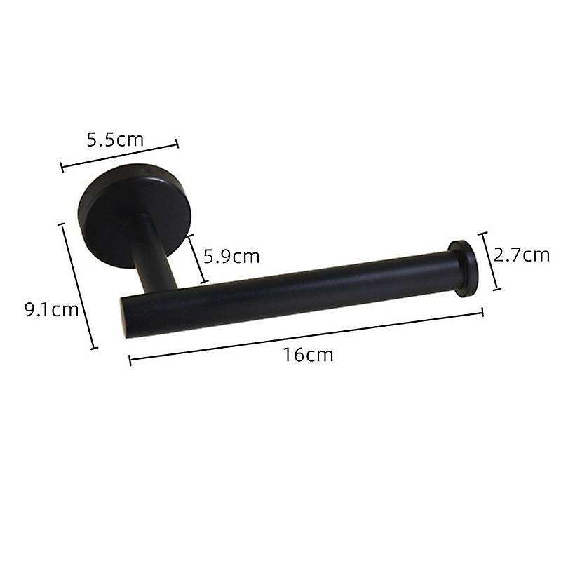 Toilet Paper Holder Tissue Holder Wall Mounted Screw Installation - B