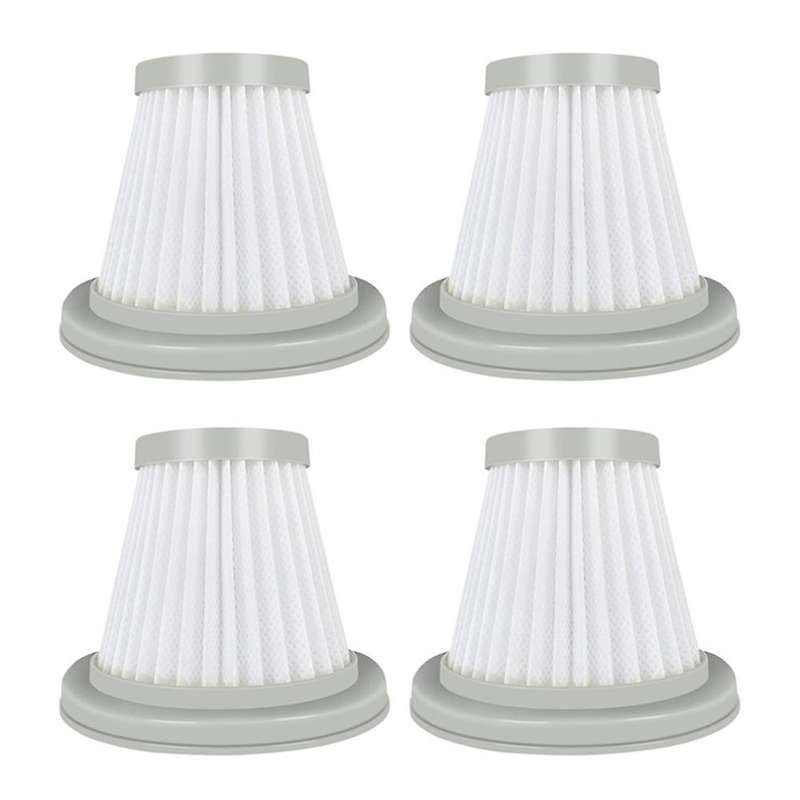 Washable Hepa Filter for Deerma Dx118c Dx128c Vacuum Cleaner 4pcs