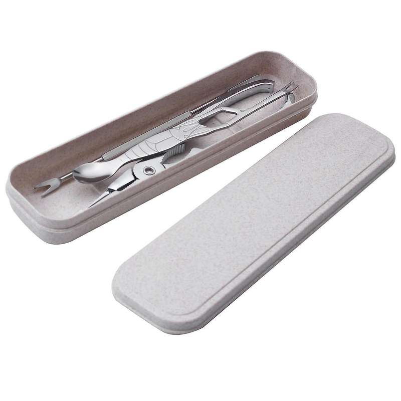 Big Crab Peel Shrimp Seafood Tool Clamp Pliers Clip Pick-3pcs