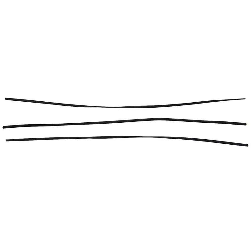 Plastic Shell Package Reusable Twist Ties Cable Wires 100pcs Black