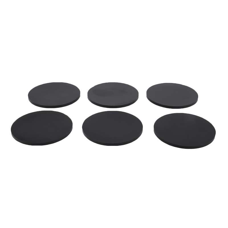 Simple Modern 6pcs Silicone Coaster Glass Placemats Non Slip