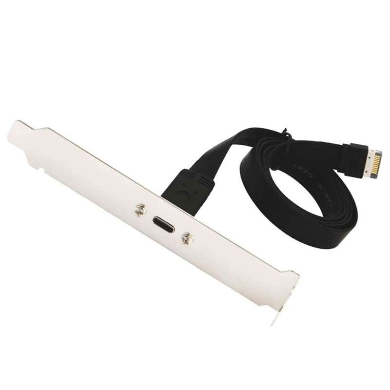 Front Panel Header Extension Cable,type E to Type C Cable(50cm)