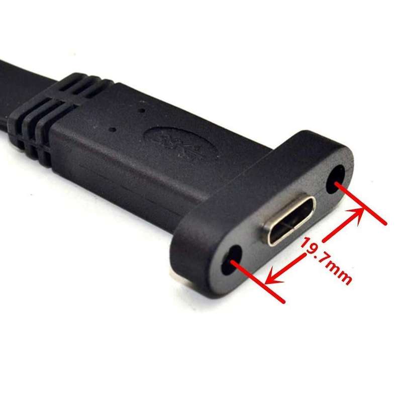 Front Panel Header Extension Cable,type E to Type C Cable(50cm)