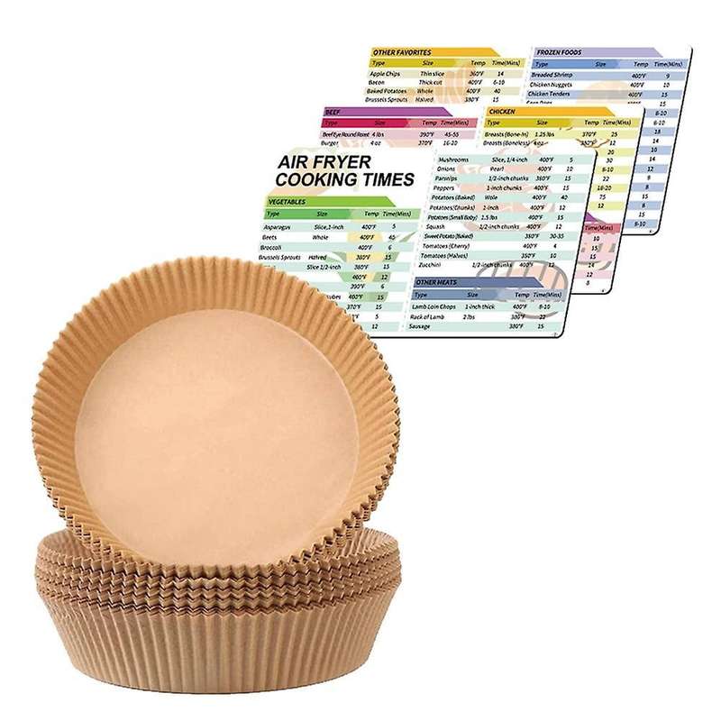 30pcs Air Fryer Parchment Paper Non-stick Baking Mat for Kitchen