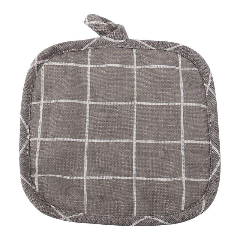 6 Pieces Cotton Pot Holders Machine Washable Heat Resistant Potholder