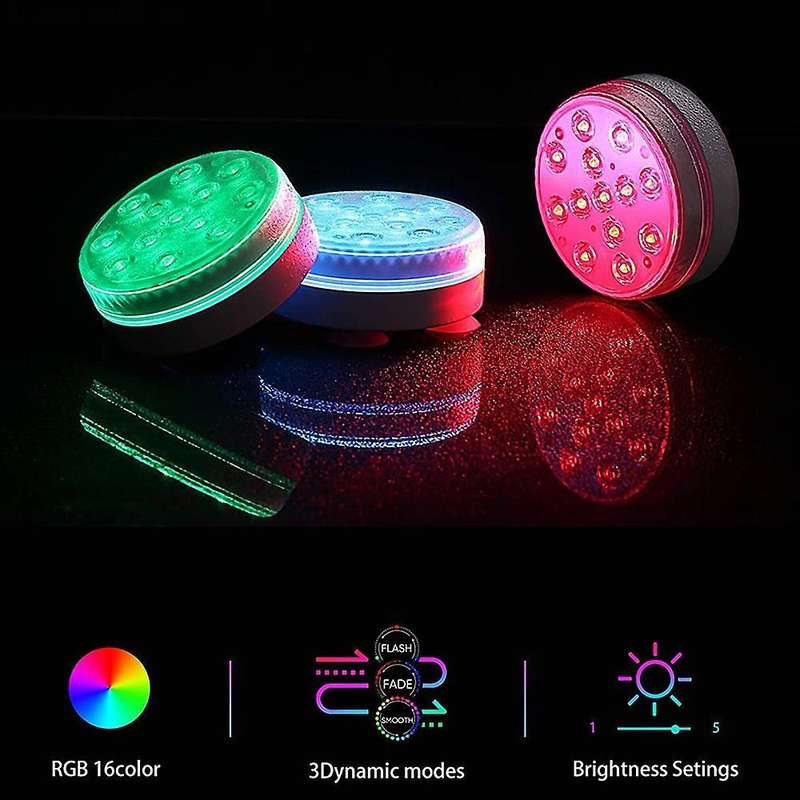 8pack Submersible Led Pool Lights for Above Ground Pool