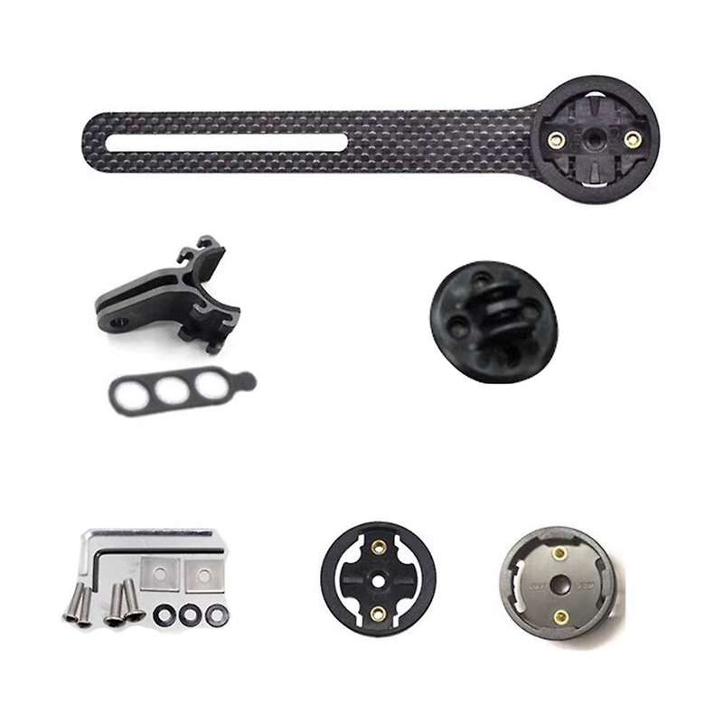 Carbon Fiber Bike Computer Mount Bicycle Road Bike Cycling Computer
